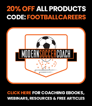 Receive 20% off Modern Soccer Coach products