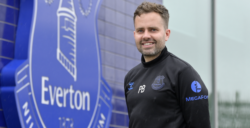 Paddy Byrne, International Academy Technical Manager at Everton FC